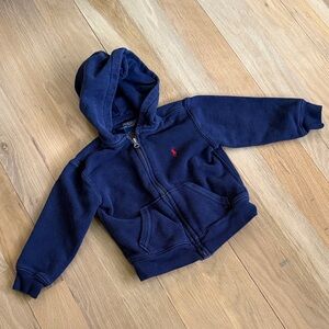 Polo Ralph Lauren Navy Blue Hoodie